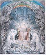William Blake Four and Twenty Elders Casting their Crowns before the Divine Throne Sweden oil painting artist